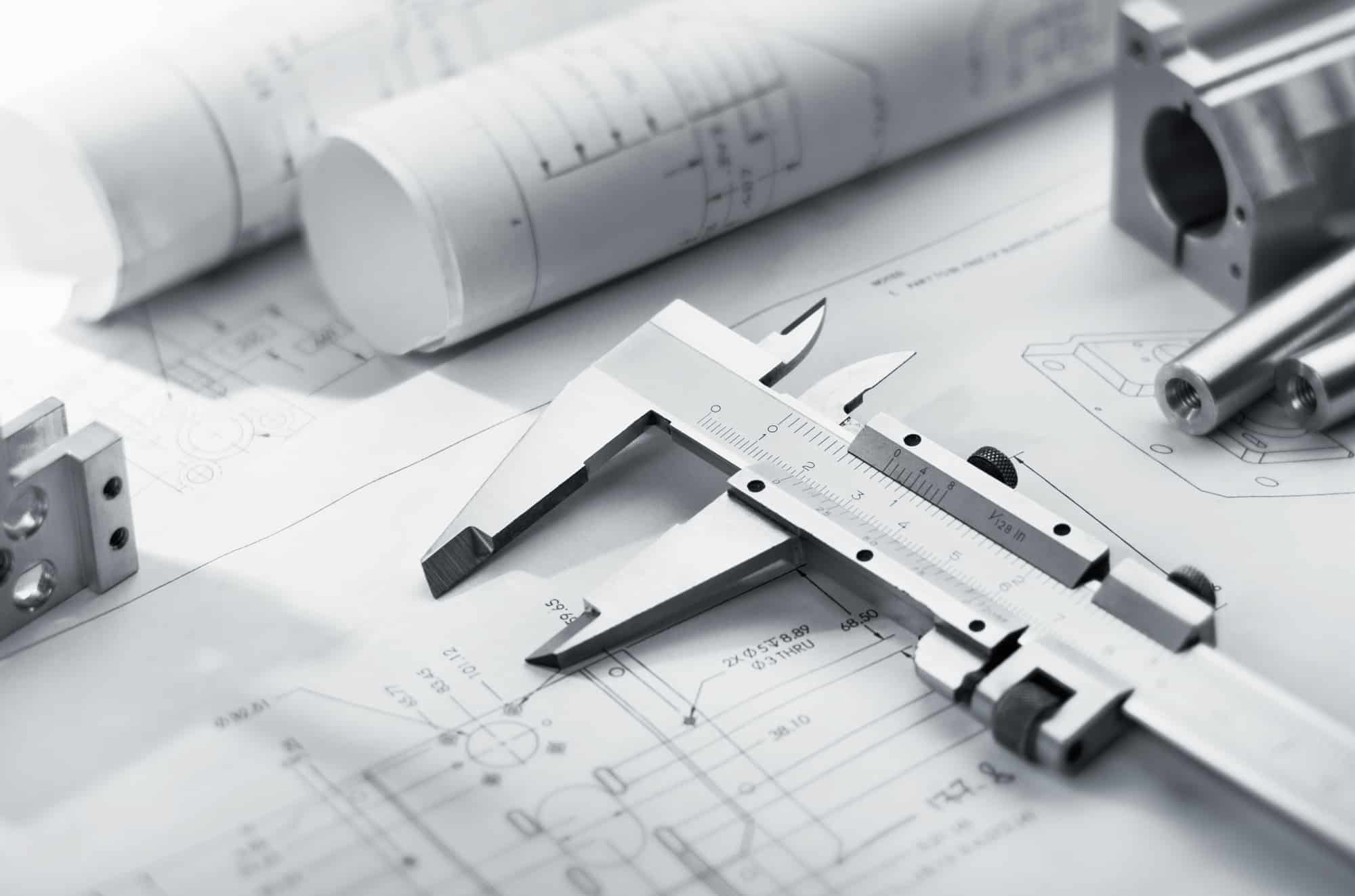 Industrial hydraulic press equipment in modern manufacturing facility